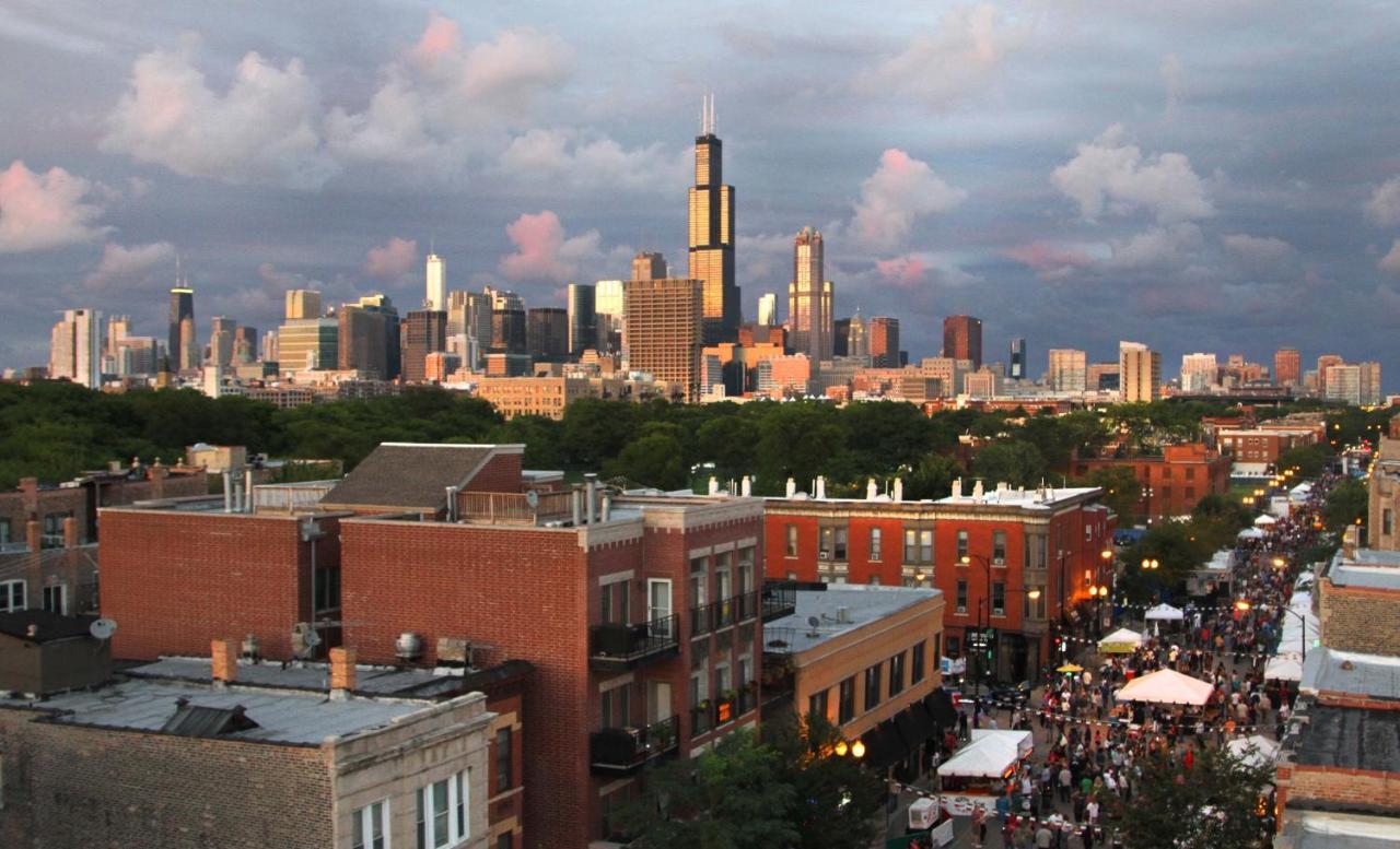 2F Chicago'S Little Italy Near West Loop & Downtown Apartment Exterior photo